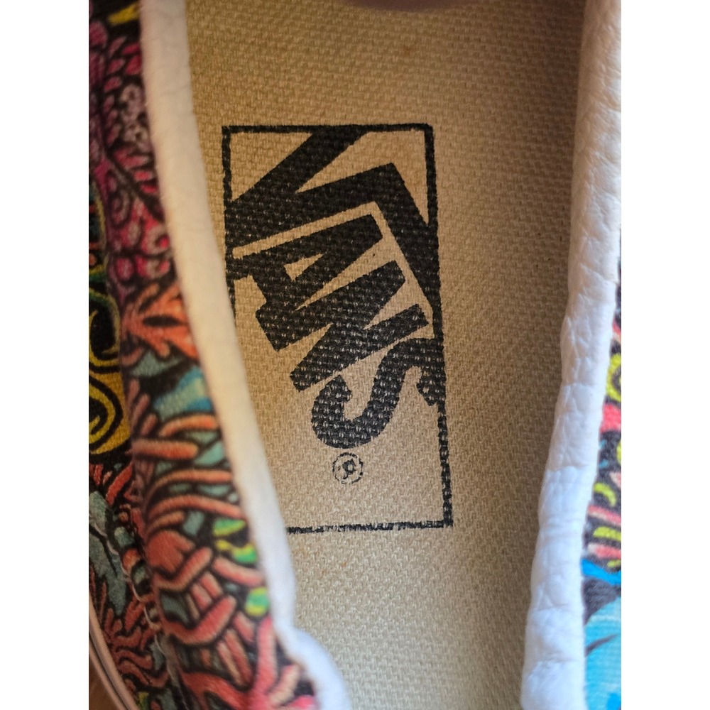 Vans Classic Slip On Coral Reef Octopus ocean Colorful Sneakers Mens 5 Wmn 6.5 - Picture 8 of 16